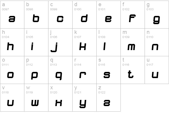 dopenakedfoul phatrelaxed lowercase a-z preview