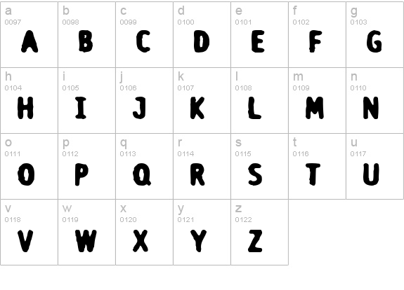 doyourthing lowercase a-z preview