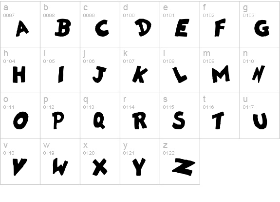 Dr Seuss lowercase a-z preview