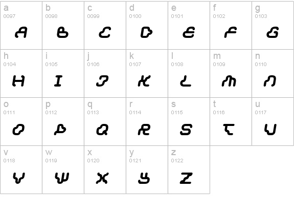Dream machine lowercase a-z preview