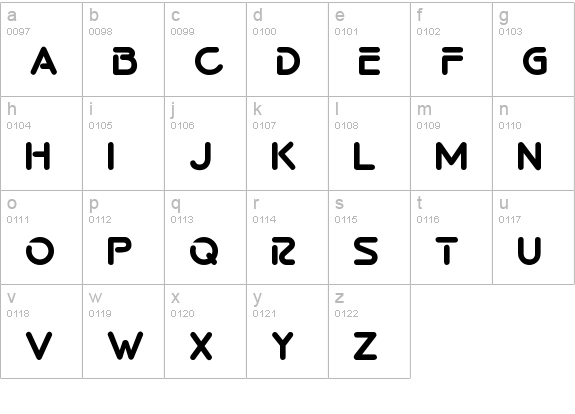 DressingForLess Beta lowercase a-z preview