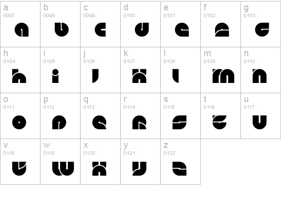 DS Imitate lowercase a-z preview