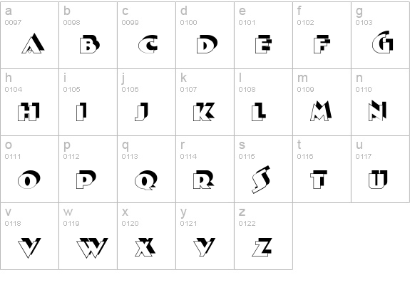 Duck Soup NF lowercase a-z preview