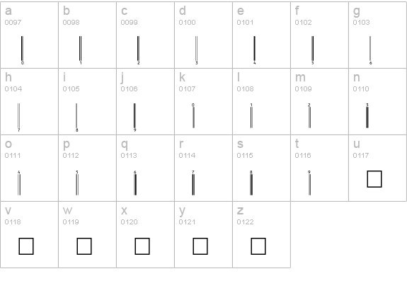 EanBwrP72Tt lowercase a-z preview