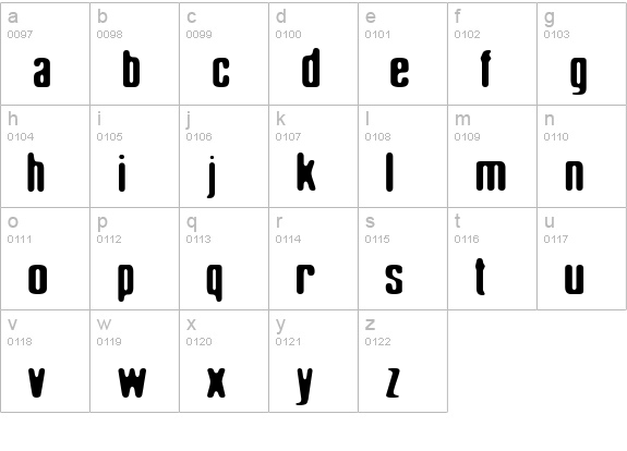 Elliot_Swonger 2 lowercase a-z preview