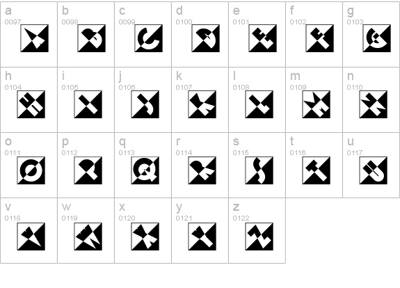 Emporium NF lowercase a-z preview