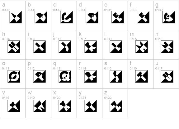 EmporiumNF lowercase a-z preview