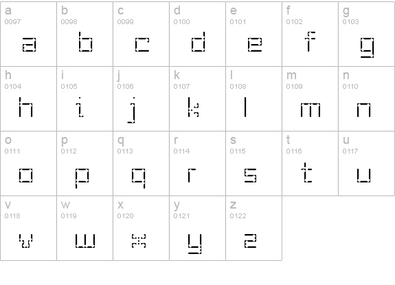 Enam ExtraLight lowercase a-z preview