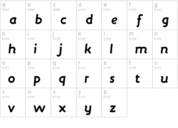 Engine-BoldItalic lowercase a-z preview