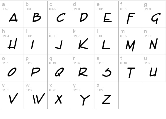 Enview BoldItalic lowercase a-z preview