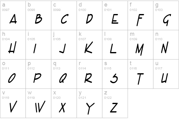 Enview Thin BoldItalic lowercase a-z preview