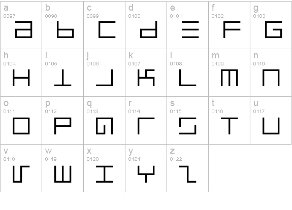 EppsEvans-Light lowercase a-z preview