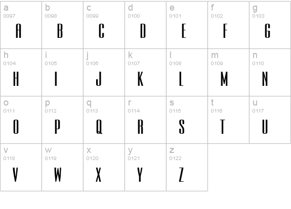 Expel Extended Bold lowercase a-z preview