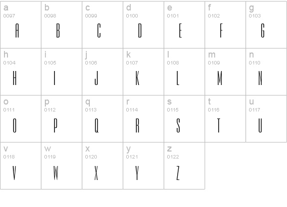 Expel Normal lowercase a-z preview