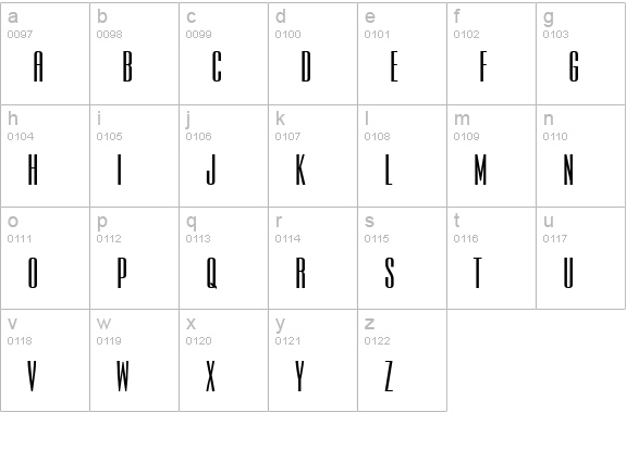 Expel Wide Bold lowercase a-z preview