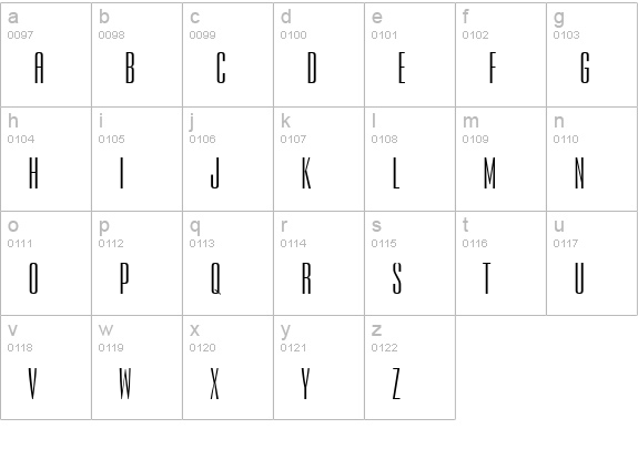 Expel Wide Normal lowercase a-z preview