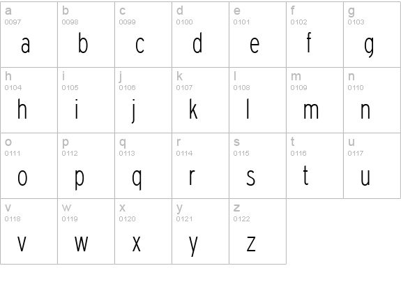 Expressway Cd El lowercase a-z preview