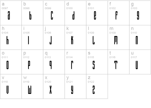 Fantazija lowercase a-z preview