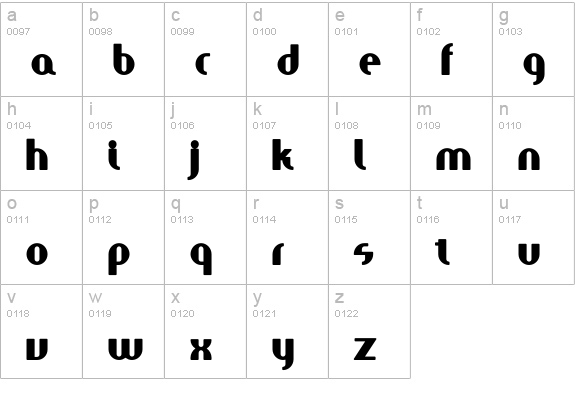FastGirls-BCup lowercase a-z preview