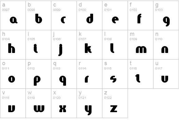 FastGirls-CCup lowercase a-z preview