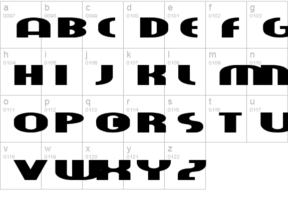 fatboy lowercase a-z preview