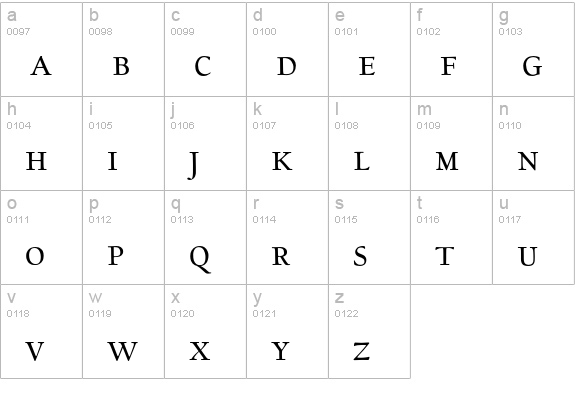 FBCalifornian-Expert lowercase a-z preview