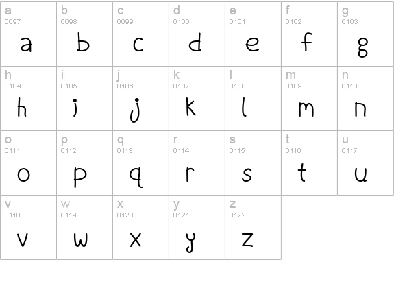 Fight For Our Love (Bold)Regular lowercase a-z preview