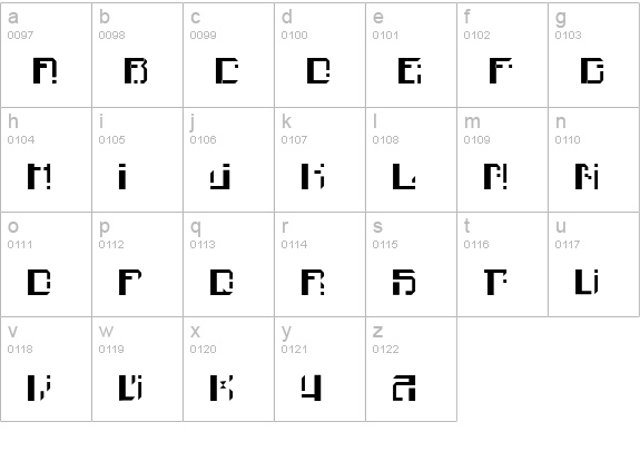 Finn lowercase a-z preview