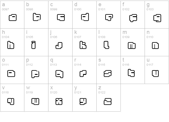 foton torpedo Fenotype lowercase a-z preview