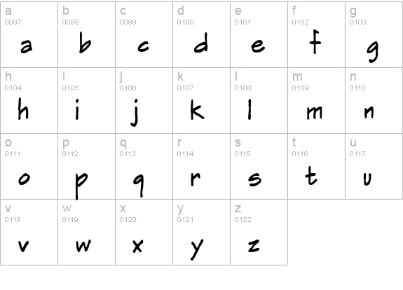 Frank the ArchitectAlt lowercase a-z preview