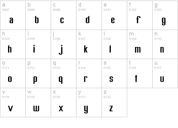 Freak out, Go bananas Normal lowercase a-z preview