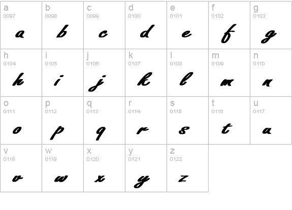 Freeport-Normal Ex Bold lowercase a-z preview
