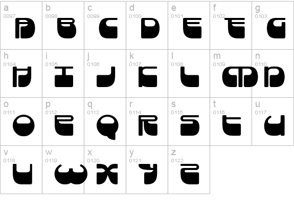 Frigate lowercase a-z preview
