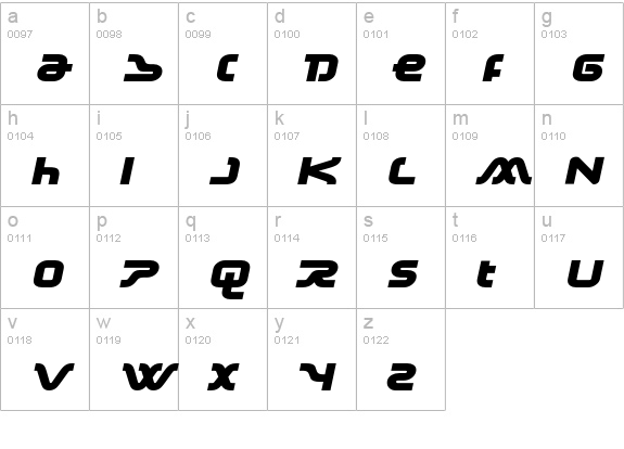 FrozenDogTreats lowercase a-z preview
