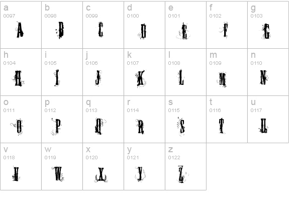 FUCK YOU LAS VEGAS lowercase a-z preview