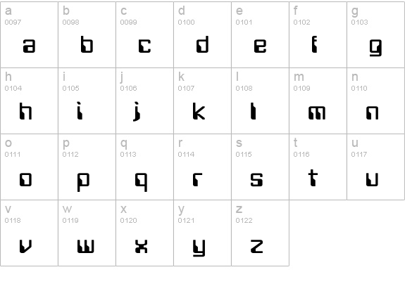Future Wd lowercase a-z preview