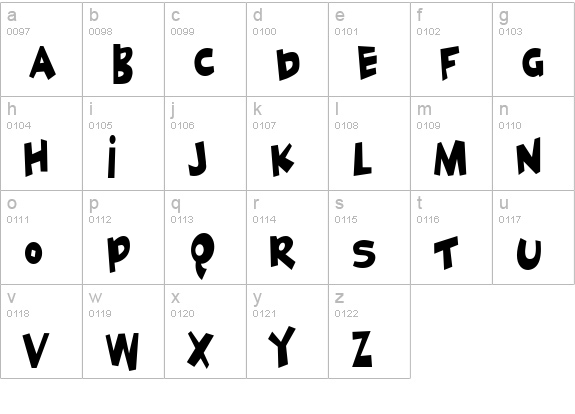 Geek a byte 2 lowercase a-z preview