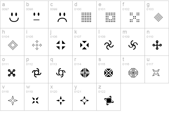GemBats 2 lowercase a-z preview