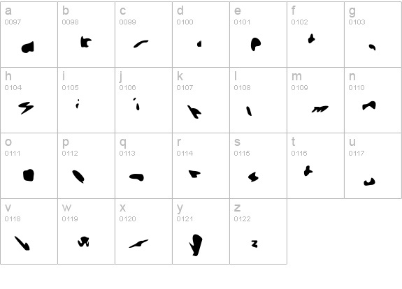 GeneticsSecondGeneration lowercase a-z preview