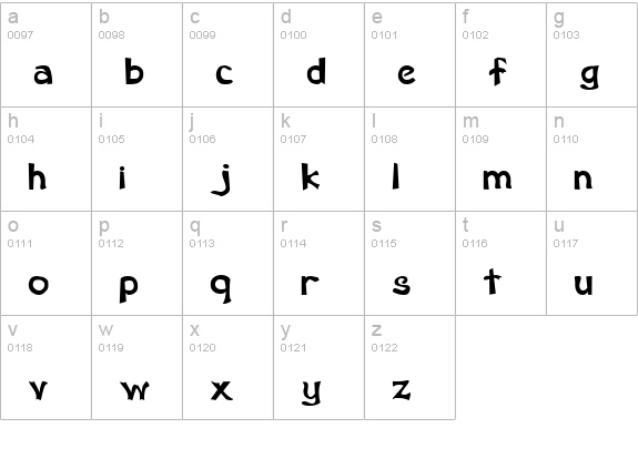 Genius lowercase a-z preview