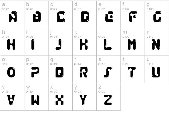 GENOCIDE_RMX lowercase a-z preview