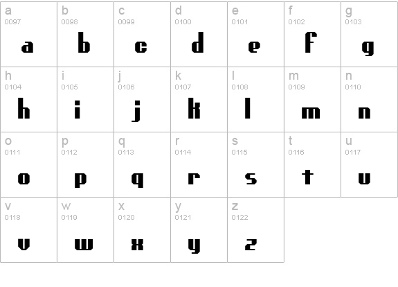 genotype S BRK lowercase a-z preview