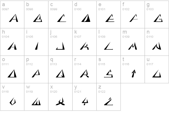 GlOrY BoLd iTaLiC lowercase a-z preview