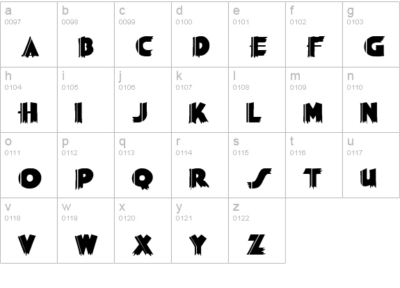 Grauman lowercase a-z preview