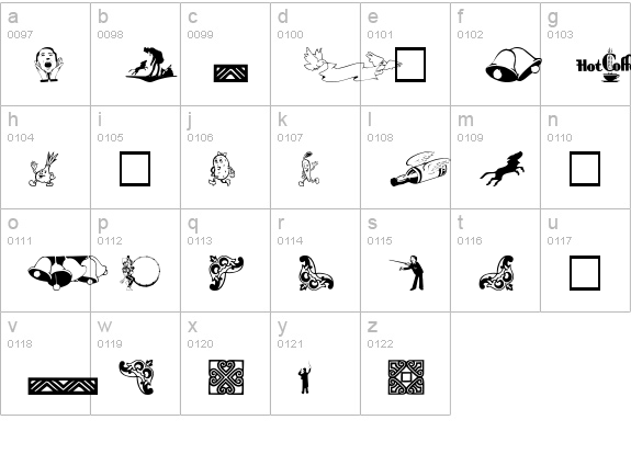 GriffinThree Plain lowercase a-z preview
