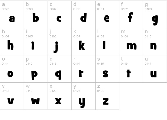 GrilledCheese BTN Toasted lowercase a-z preview