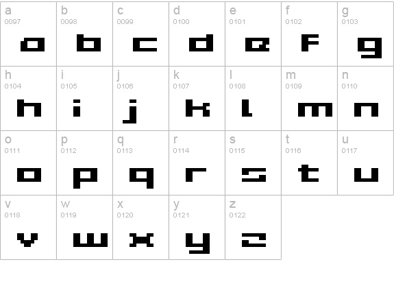 Grixel Acme 5 Wide Bold Xtnd lowercase a-z preview
