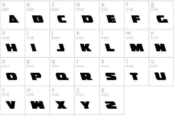 Guardian Leftalic lowercase a-z preview