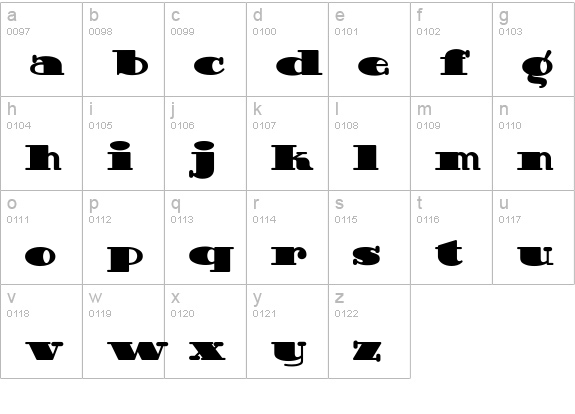 GuinnessExtraStout lowercase a-z preview