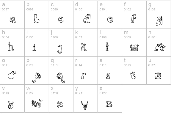 Halloween Match lowercase a-z preview